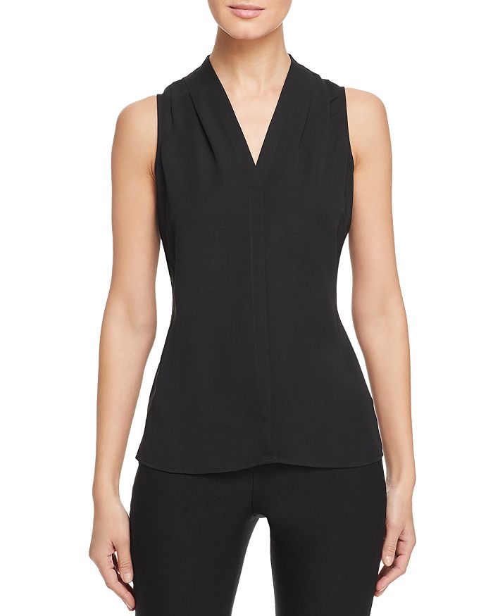 Nic And Zoe Nic+zoe Petites Easy Day-to-night Top In Black Onyx