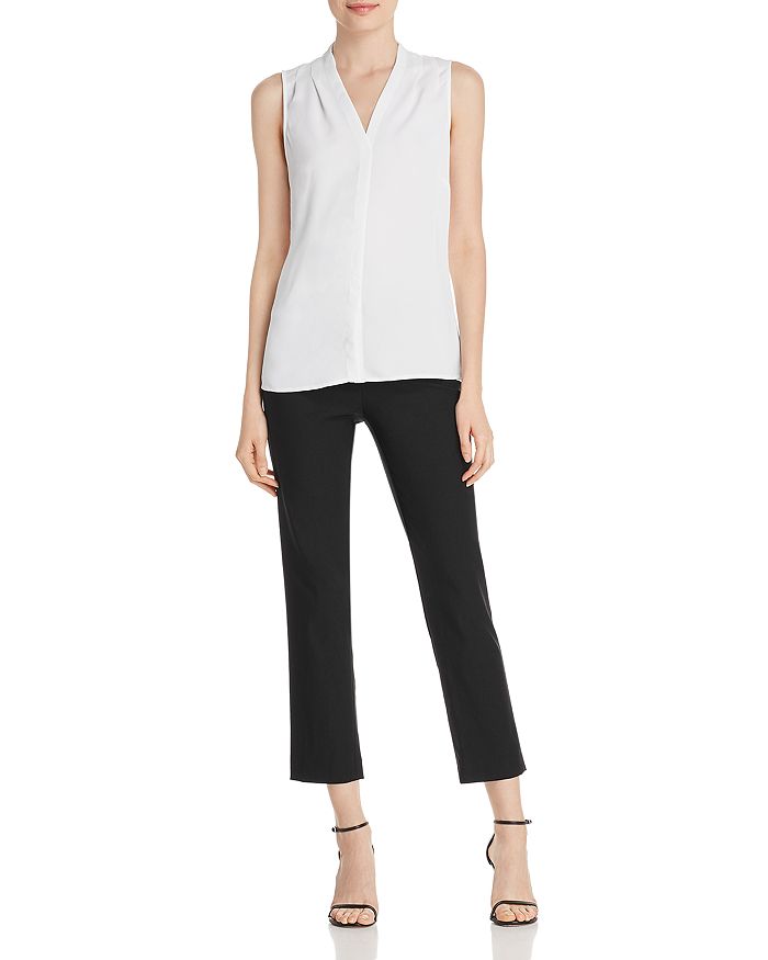 Shop Nic And Zoe Nic+zoe Easy Day-to-night Top In Paper White