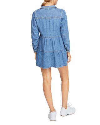 free people nicole denim dress Dress Free People Nicole Denim Shirt Dress Bloomingdale's Available Sizes:17.5 34/35 baby girl christmas outfit Flying By Halter Mini pullovers in a wide