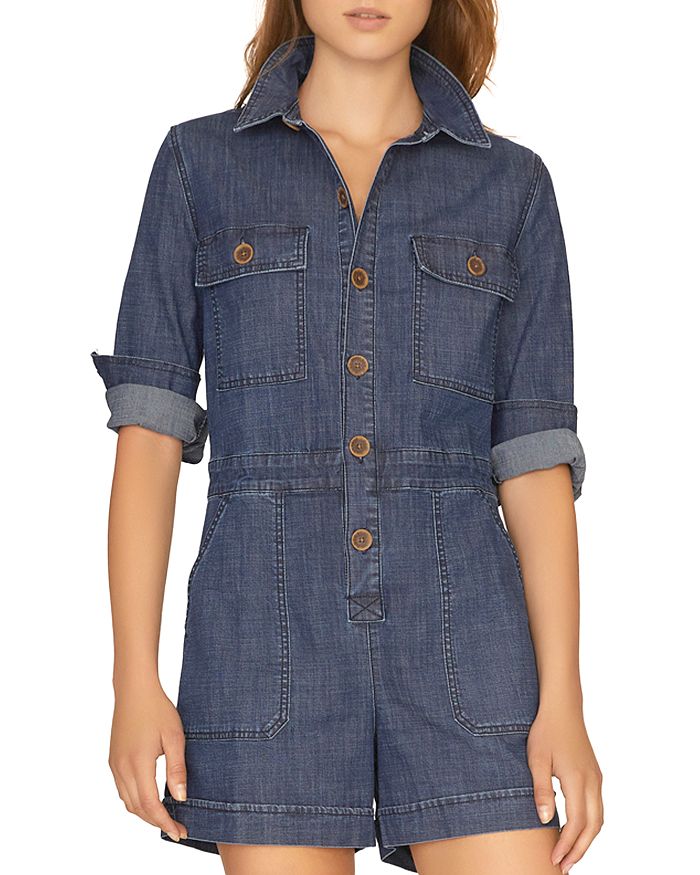 Sanctuary denim romper shop