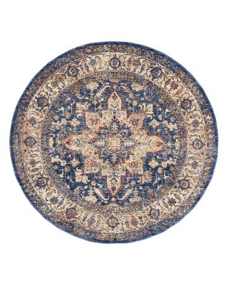 MINK HOME Taza Heriz Round Rug, 5' x 5'