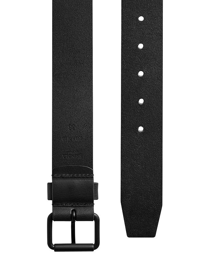 Shop Shinola Men's Bridle Leather Rambler Belt In Black