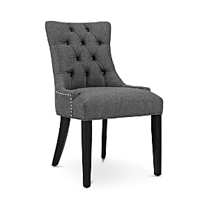 Modway Regent Fabric Dining Chair In Gray