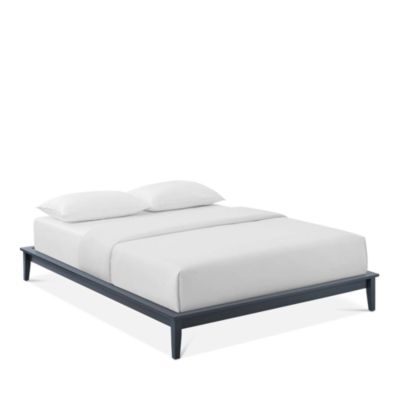 Lodge Wood Platform Bed Frame