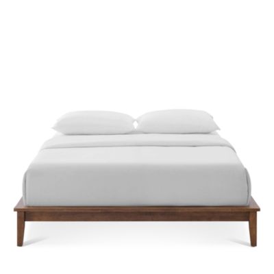 Lodge Wood Platform Bed Frame