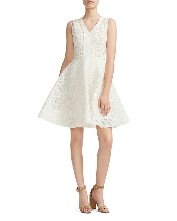 Maje Reinette Fit-and-Flare Dress | Bloomingdale's