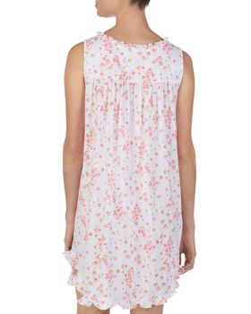 eileen west sleepwear robes ruffle chemise trim floral