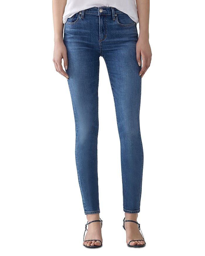 AGOLDE SOPHIE HIGH RISE SKINNY JEANS IN NERVE,A003C-1044
