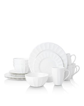 Mikasa - Bonaire White 16-Piece Dinnerware Set