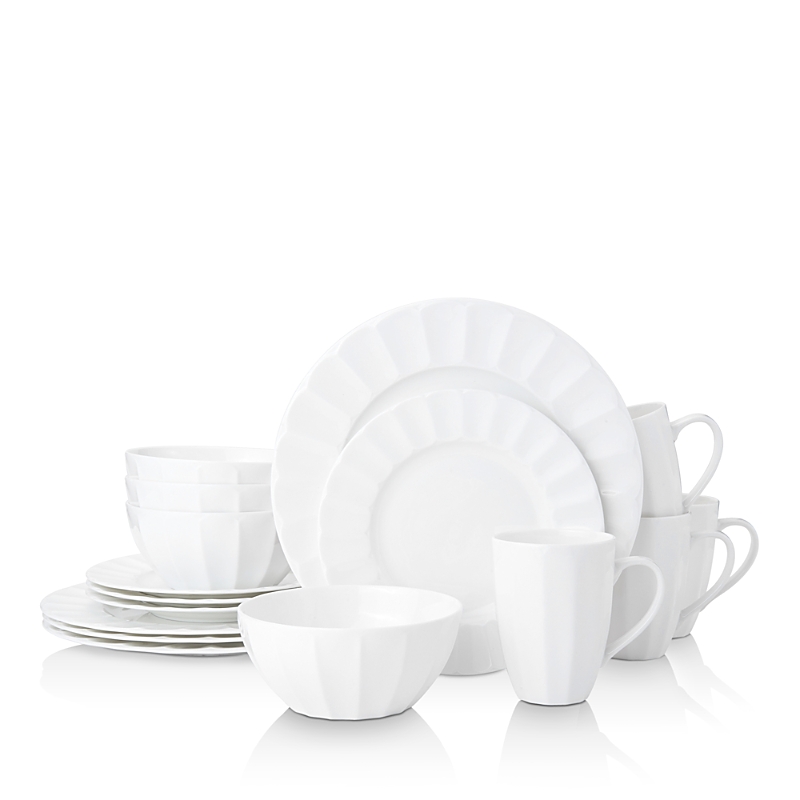Mikasa Bonaire 16-piece Dinnerware Set, Service For 4 In White