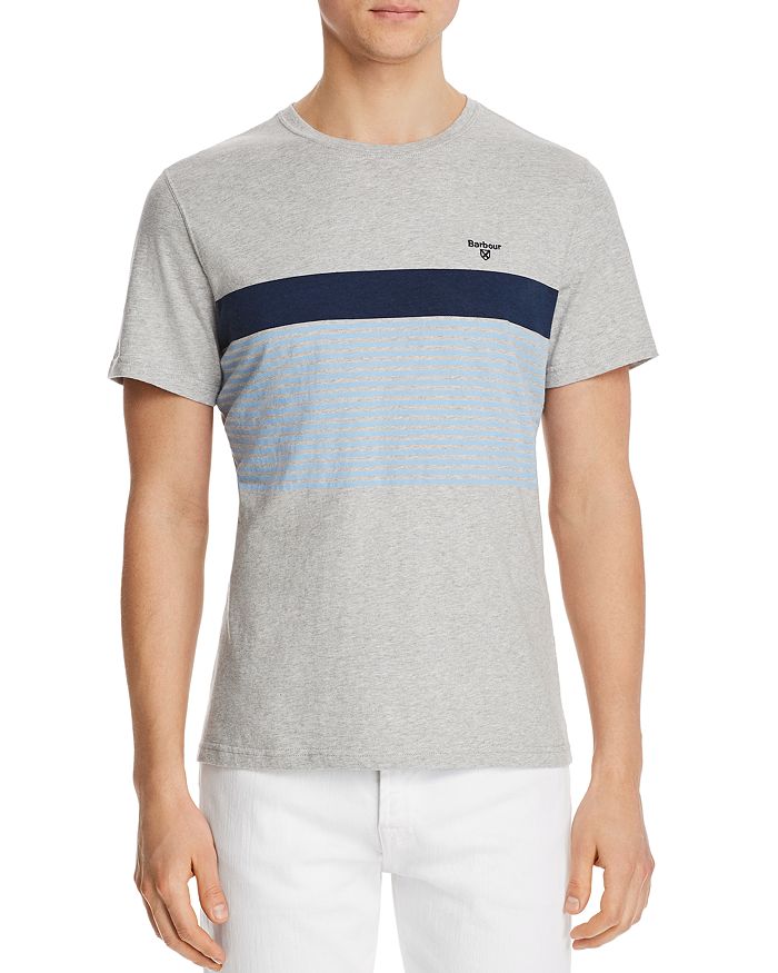 Men's Braeside Stripe T-shirt In Grey