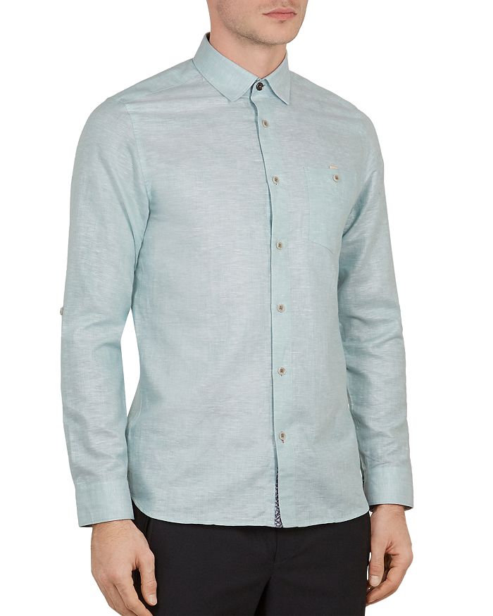ted baker emuu linen shirt
