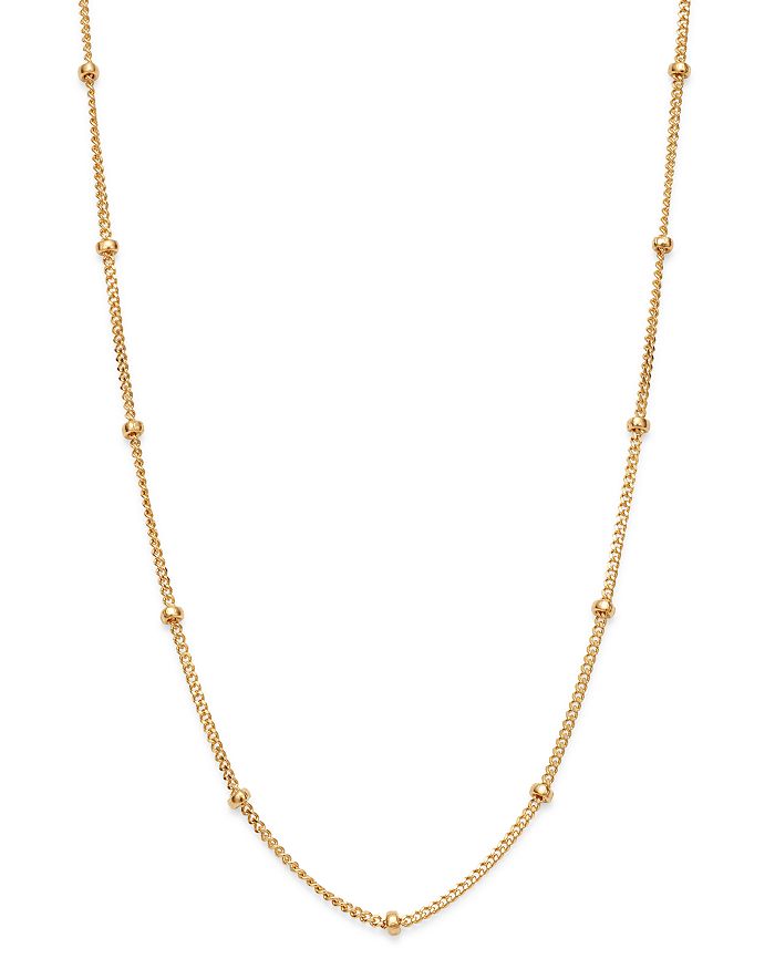 Shop Zoe Lev 14k Yellow Gold Segment Chain Link Necklace, 18l