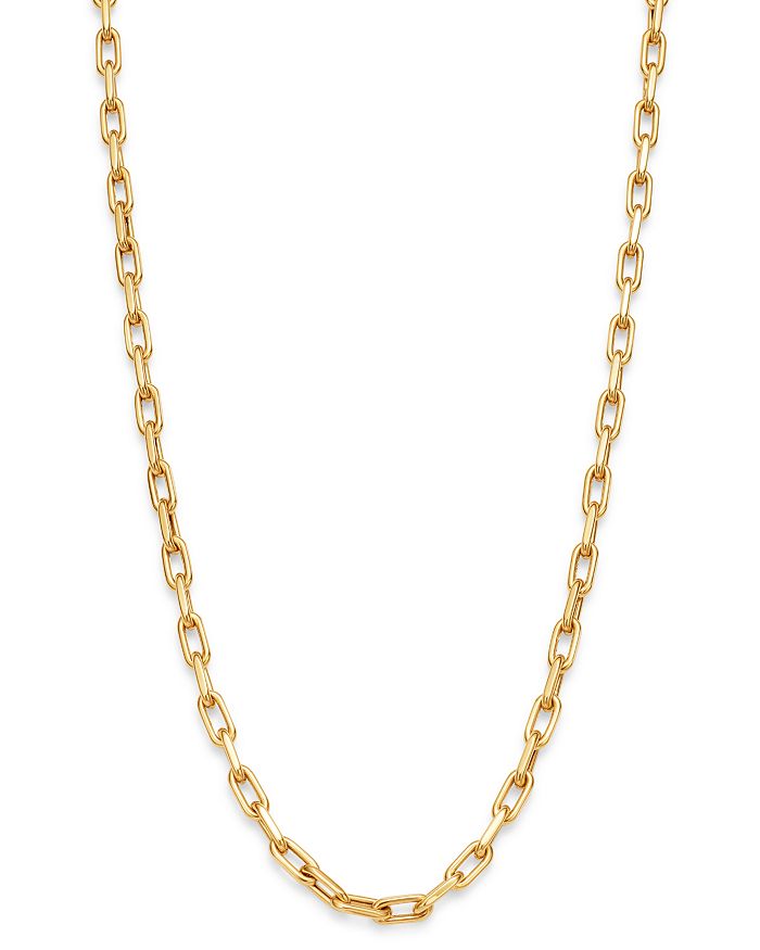 Zoe Lev - 14K Yellow Gold Open Link Chain Necklace, 16"