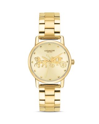 COACH Horse & Carriage Motif Grand Watch, 28mm  display picture 3
