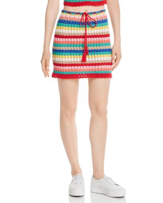 wildfox rainbow skirt