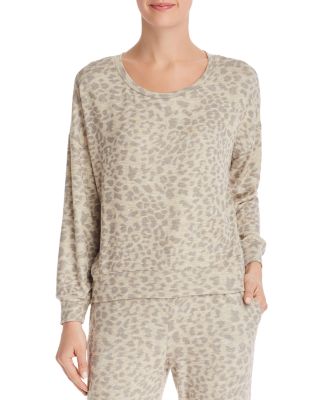 sundry leopard sweatshirt