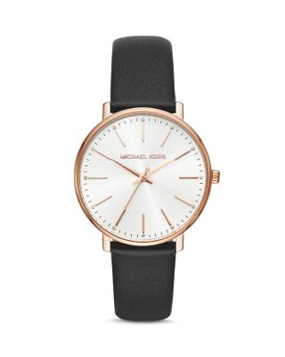 Michael Kors Pyper Leather Strap Watch 38mm Michael Kors Women main image 2