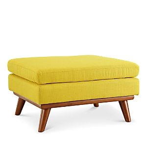 Photos - Pouffe / Bench Modway Engage Upholstered Fabric Ottoman Sunny EEI-1797 