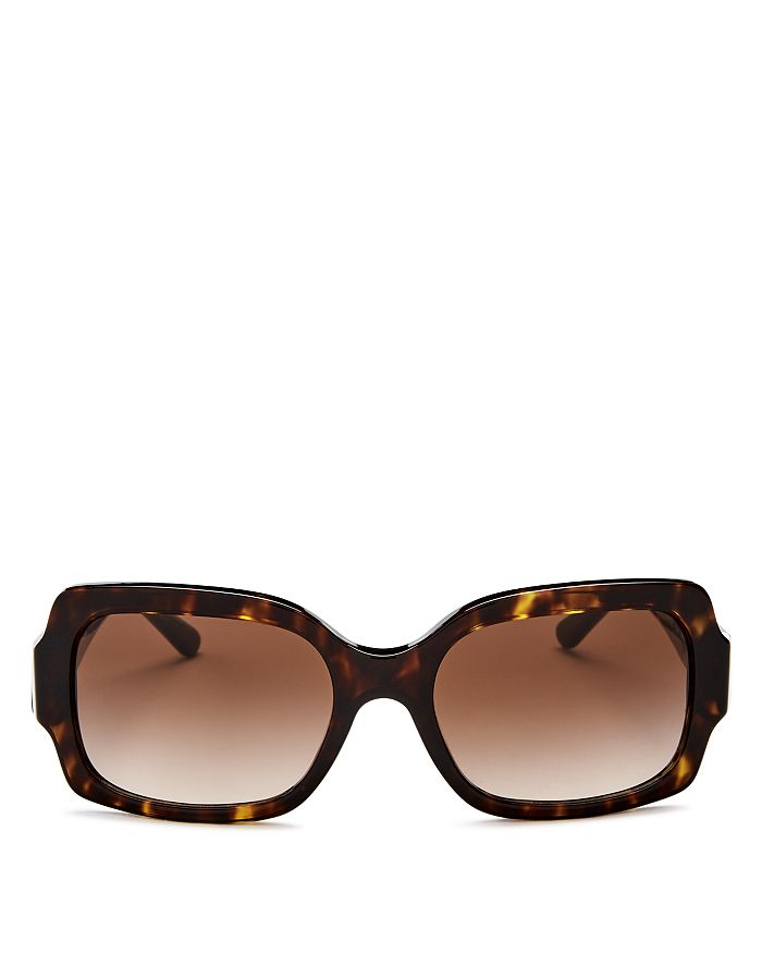Tory Burch Square Sunglasses, 55mm | Bloomingdale's