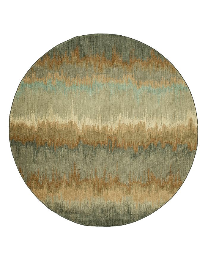 Karastan Euphoria Cashel Abyss Round Rug, 8' x 8' Bloomingdale's