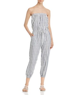 elan striped jumpsuit