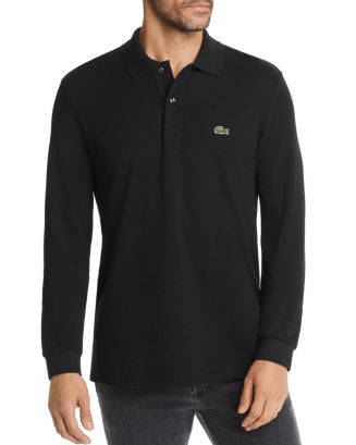 Lacoste Classic Fit Long-Sleeve Piqué Polo Shirt | Bloomingdale's