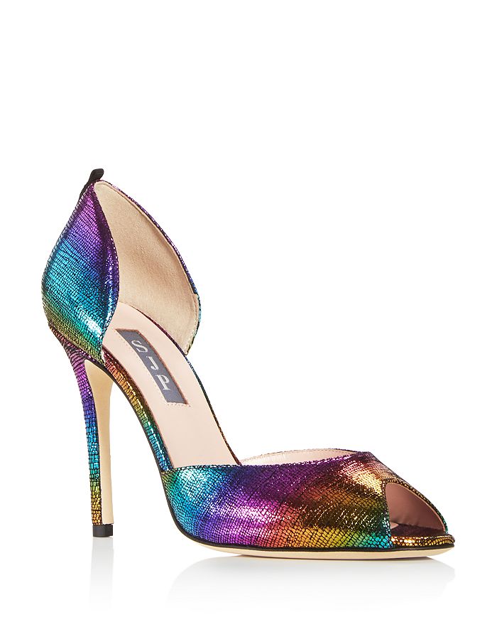 Sjp By Sarah Jessica Parker Women's Gala High-heel Sandals In Multi Fabric