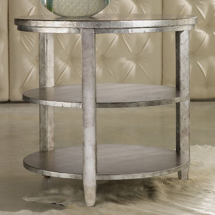Hooker Furniture Melange Maverick Table In Silver
