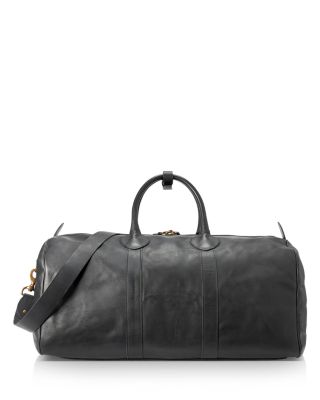 ralph lauren leather duffel bag