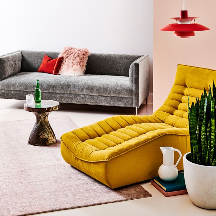 Shop Bloomingdale's Artisan Collection Libra Sofa In Kenley Moondust