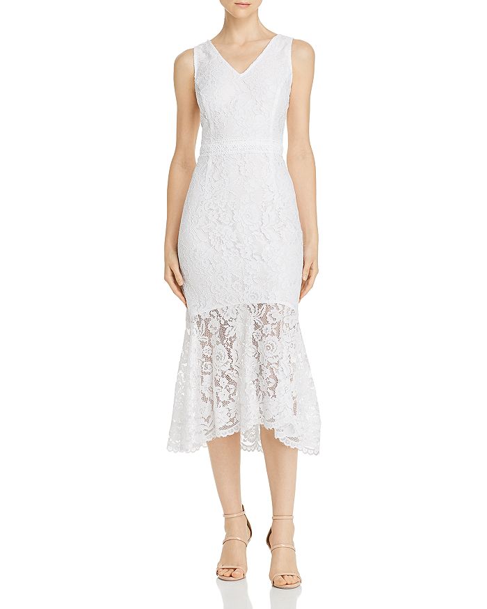 Nanette lepore white dress sale