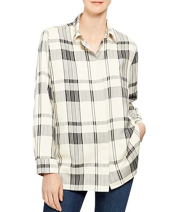Theory Classic Menswear Plaid Shirt Bloomingdale S