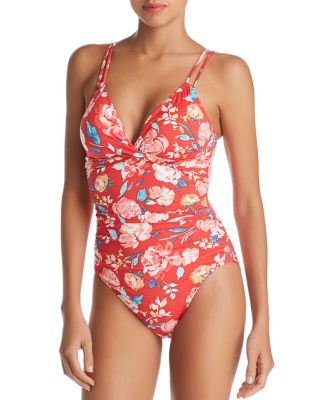 ralph lauren red swimsuit