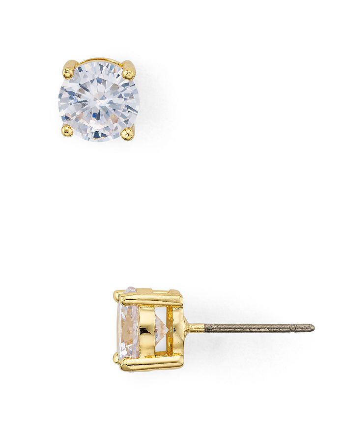 Shop Aqua Small Stud Earrings - 100% Exclusive In Gold