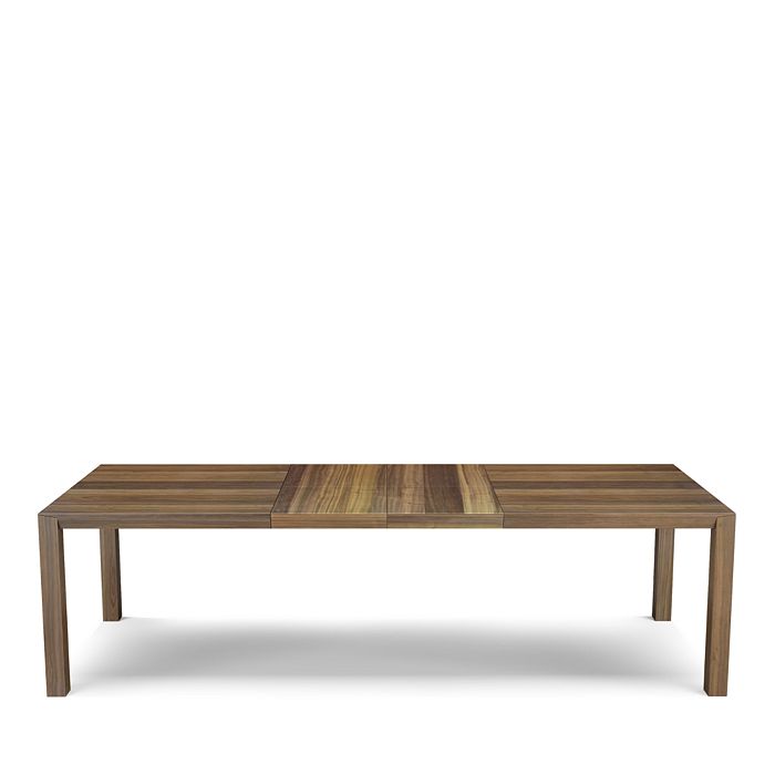 Huppe Fly 72-108" Double Extension Table In Walnut