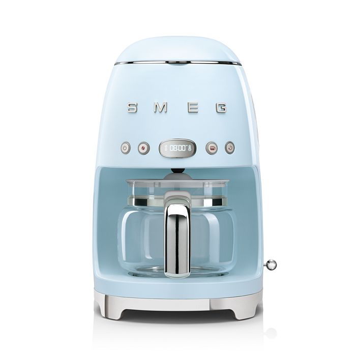 Smeg Drip Filter Coffee Machine In Pastel Blue