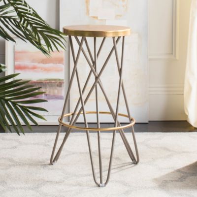 Lorna Gold Leaf Barstool