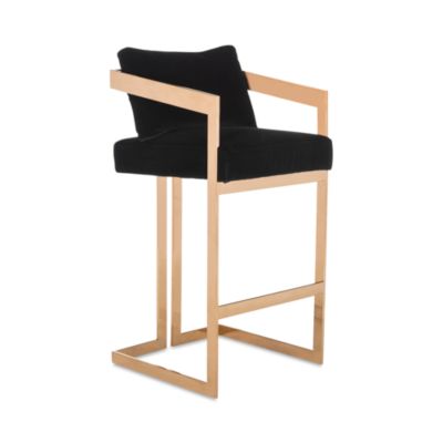 Taraji Velvet Barstool