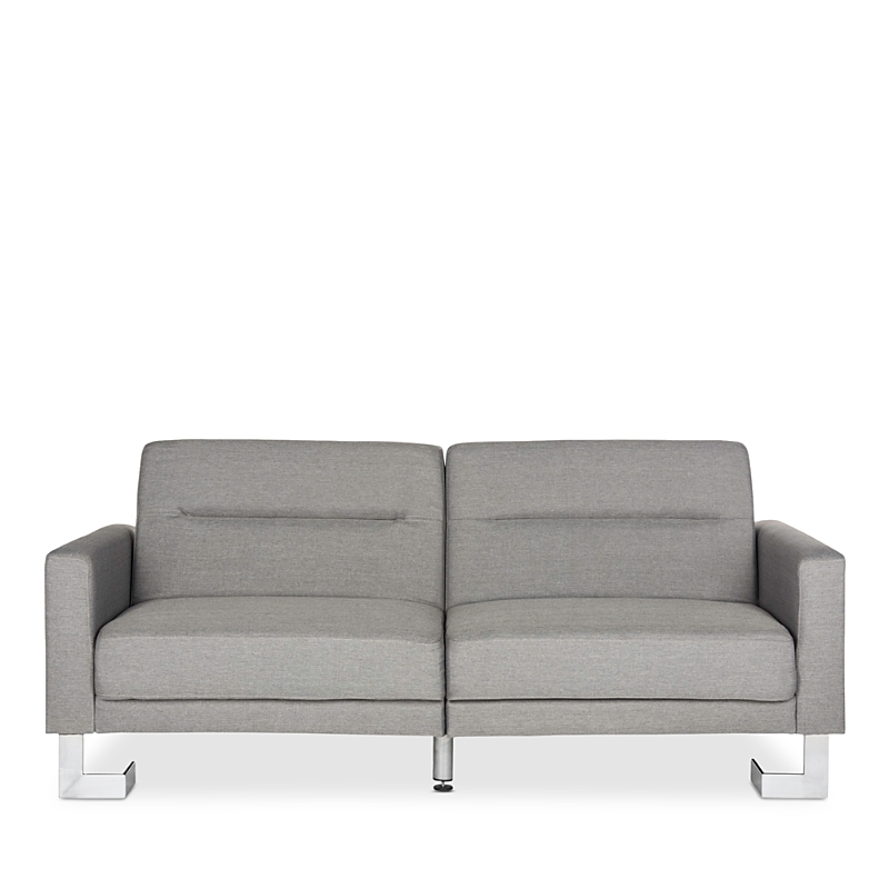 Safavieh Tribeca Foldable Sofa Bed In Gray/silver