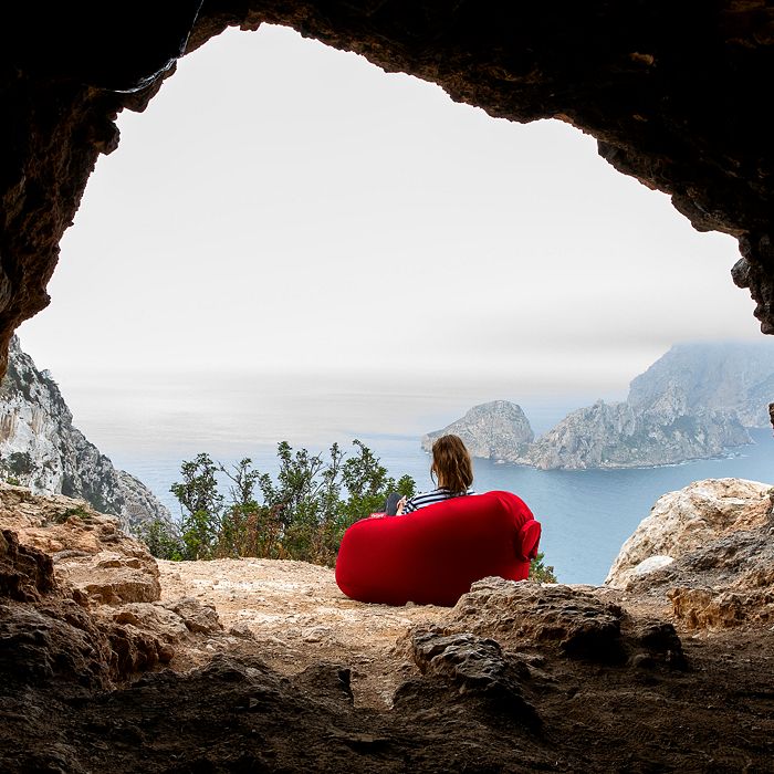 Fatboy Lamzac O Lounge Chair In Red