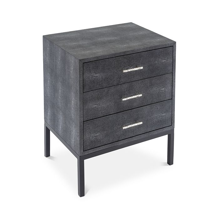 Safavieh SAFAVIEH Camden Faux Shagreen Nightstand Bloomingdale s