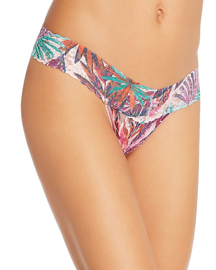Hanky Panky Petite Low-rise Thong In Rainforest