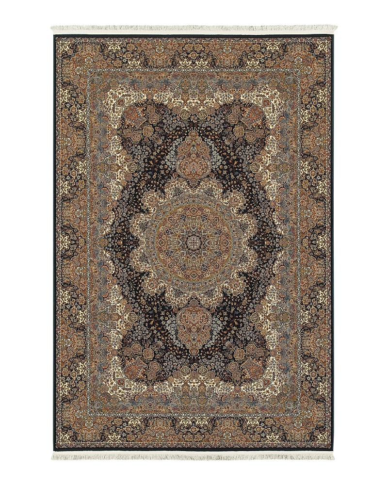 Oriental Weavers Masterpiece 5501k Area Rug, 3'10 X 5'5 In Navy/multi