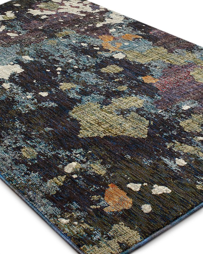 Oriental Weavers Evolution 8029a Area Rug, 7'10 X 10'10 In Navy/green