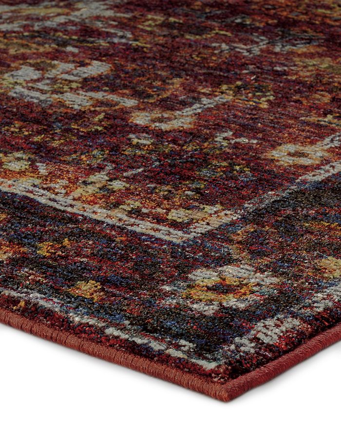 Oriental Weavers Andorra 7153a Area Rug, 5'3 X 7'3 In Red/purple