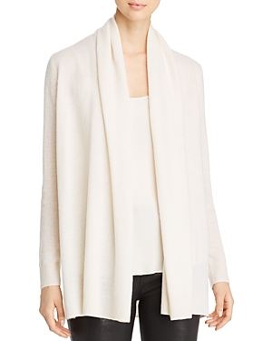 C By Bloomingdale's Cashmere Cashmere Open-front Cardigan - 100% Exclusive In Ivory