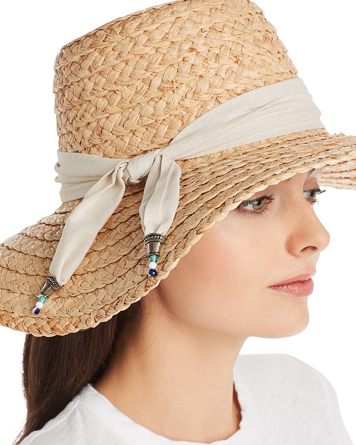 Ale By Alessandra Marigot Raffia Sun Hat In Natural ModeSens