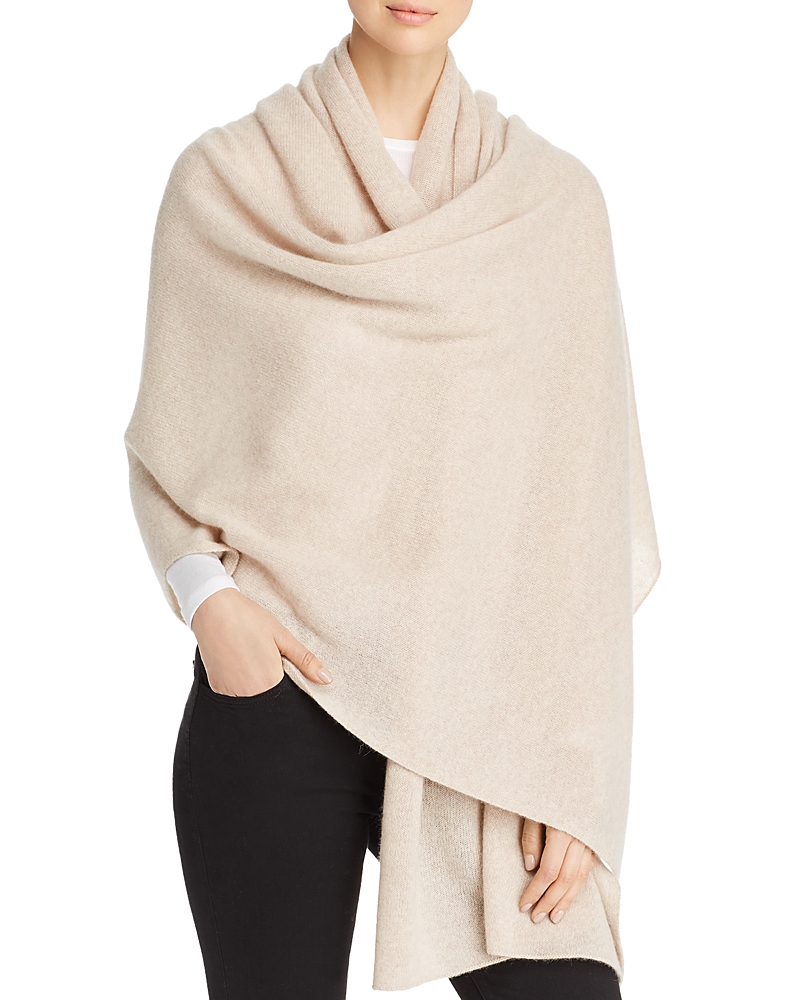 C by Bloomingdale's Cashmere Travel Wrap - 100% Exclusive