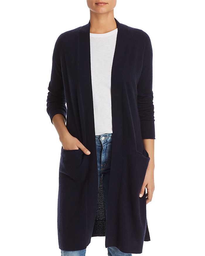 C By Bloomingdale's Cashmere Duster Cardigan - 100% Exclusive In Navy